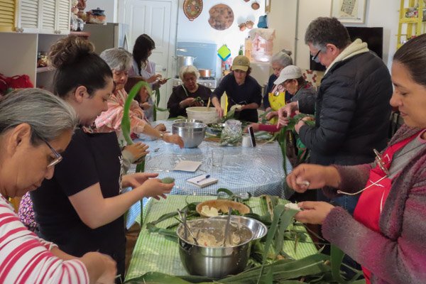 <p>Taller cocina de la huerta: Corundas</p> - Imagen 1
